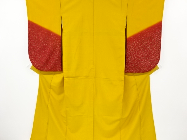 のり散らし模様二尺袖着物